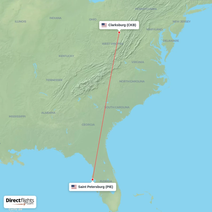 CKB - PIE route map