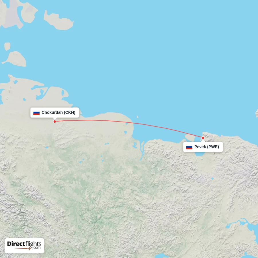 CKH - PWE route map