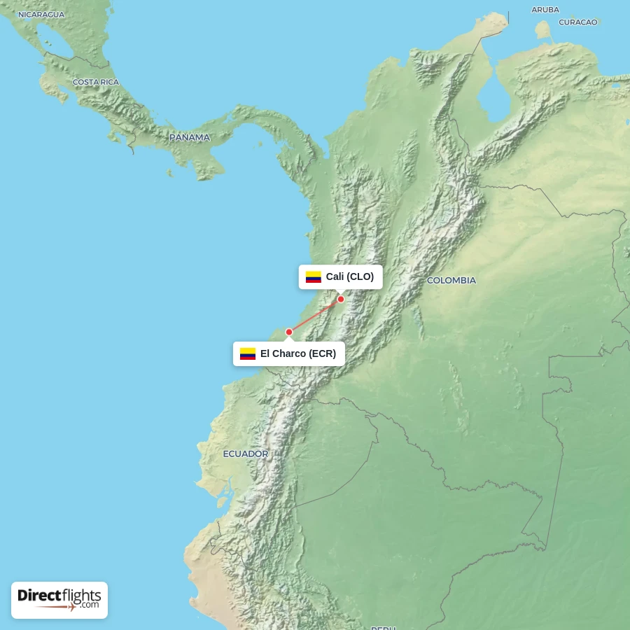 CLO - ECR route map