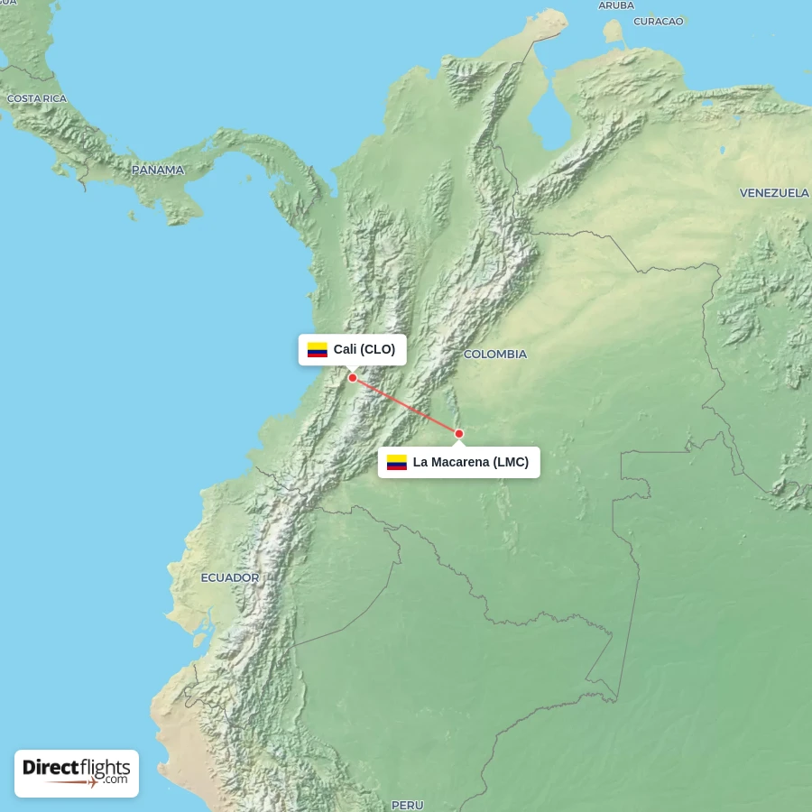 CLO - LMC route map