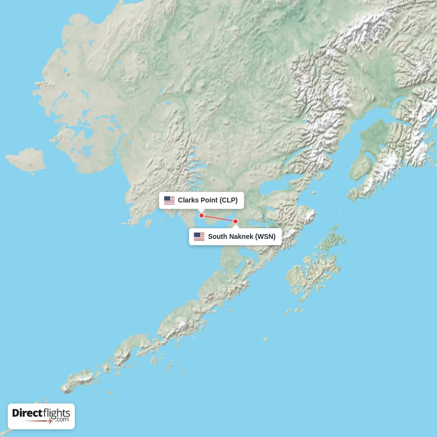 CLP - WSN route map