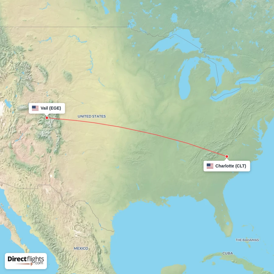 CLT - EGE route map