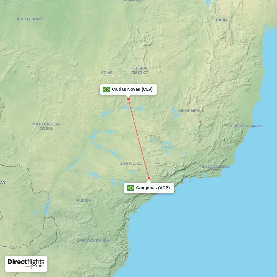 CLV - VCP route map
