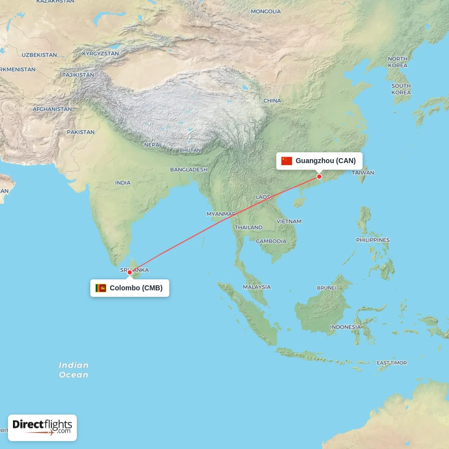 CMB - CAN route map