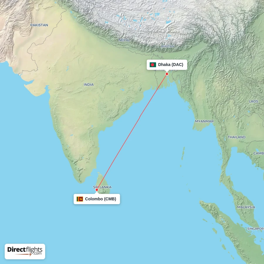 CMB - DAC route map