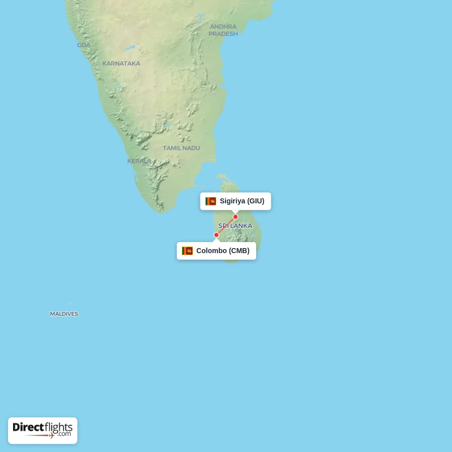 CMB - GIU route map