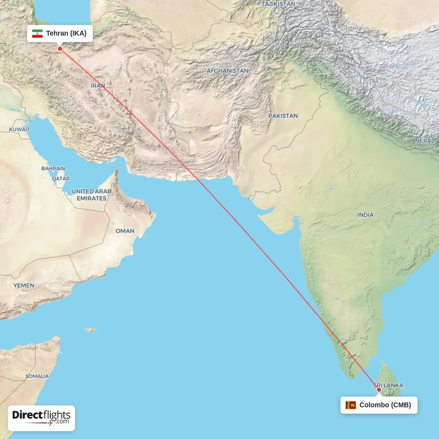 CMB - IKA route map