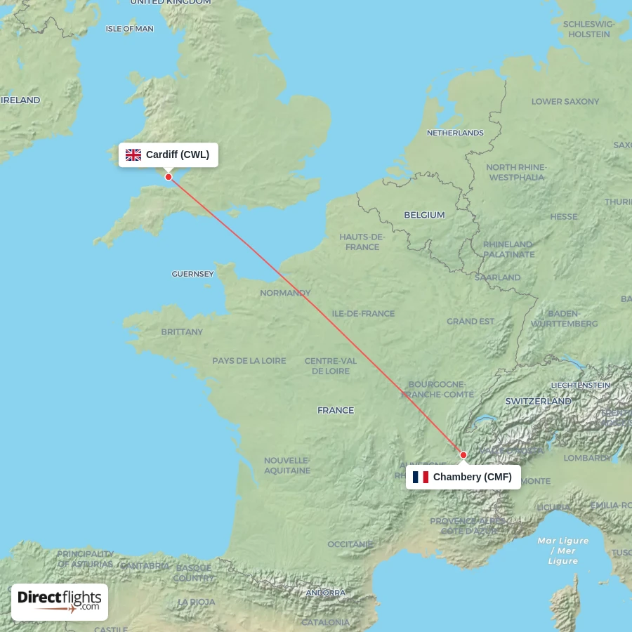 CMF - CWL route map