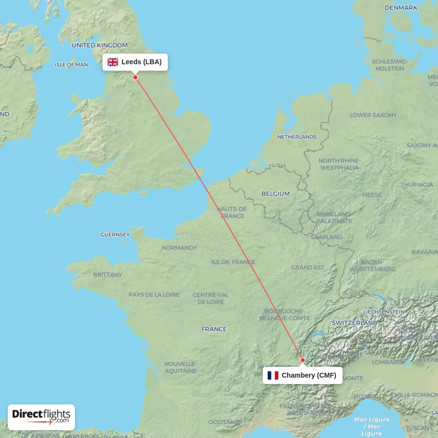 CMF - LBA route map