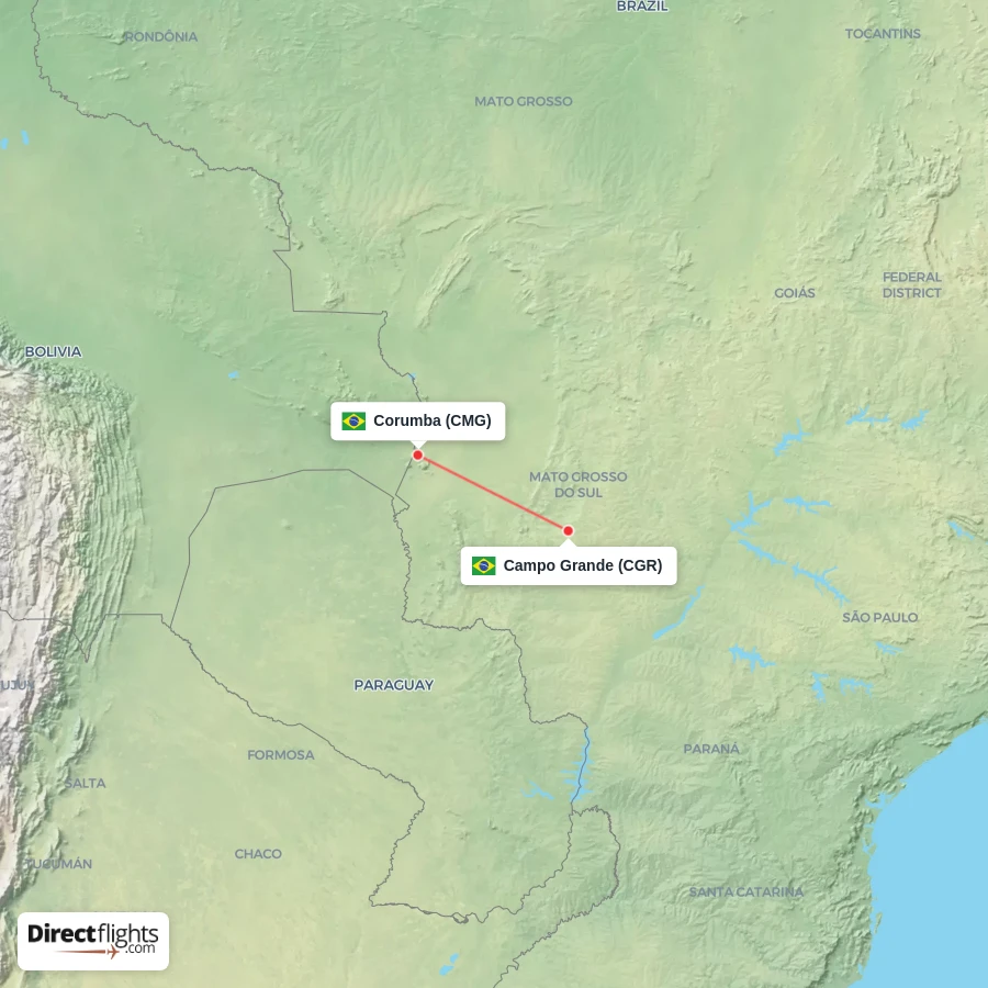CMG - CGR route map