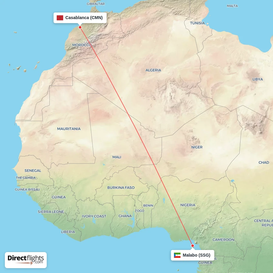 CMN - SSG route map