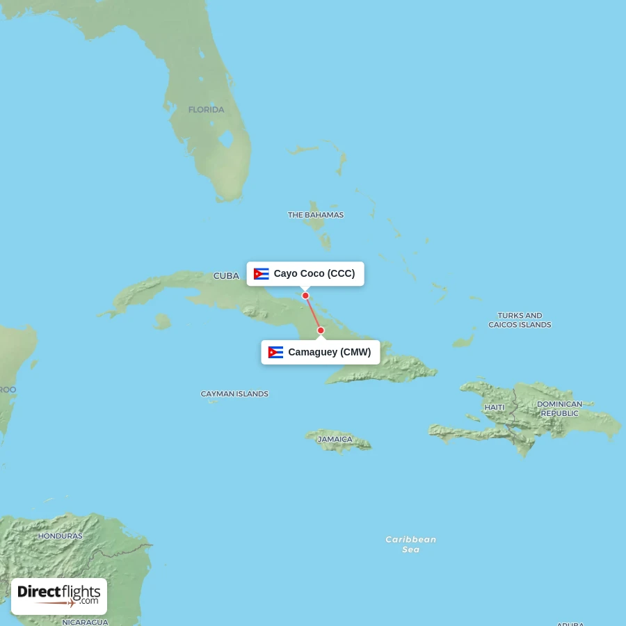 CMW - CCC route map