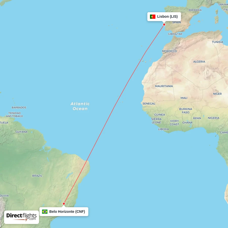 CNF - LIS route map