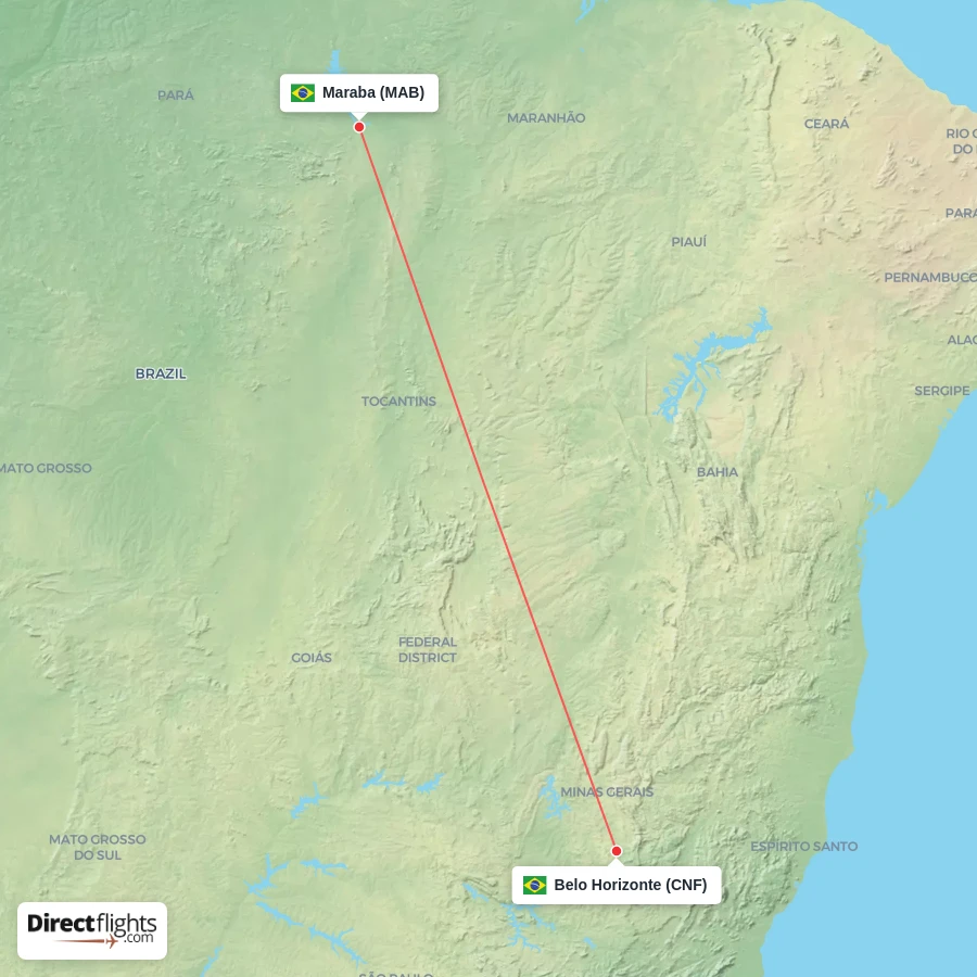 CNF - MAB route map