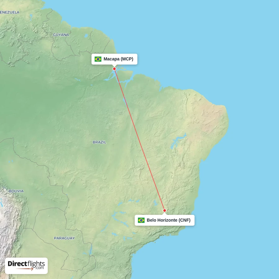 CNF - MCP route map