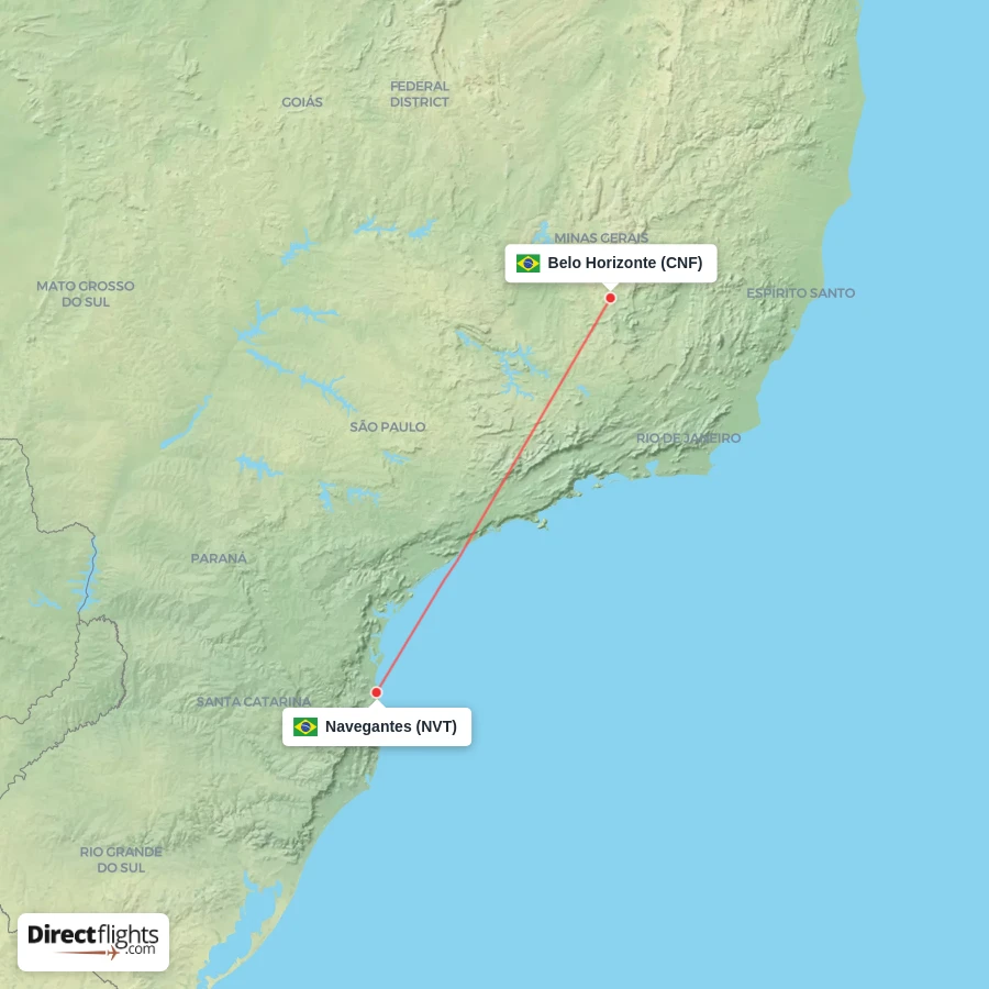 CNF - NVT route map