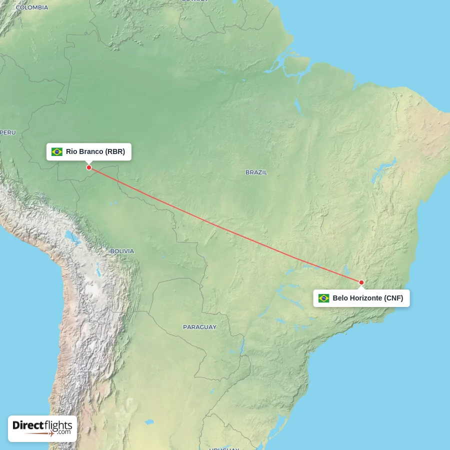 CNF - RBR route map