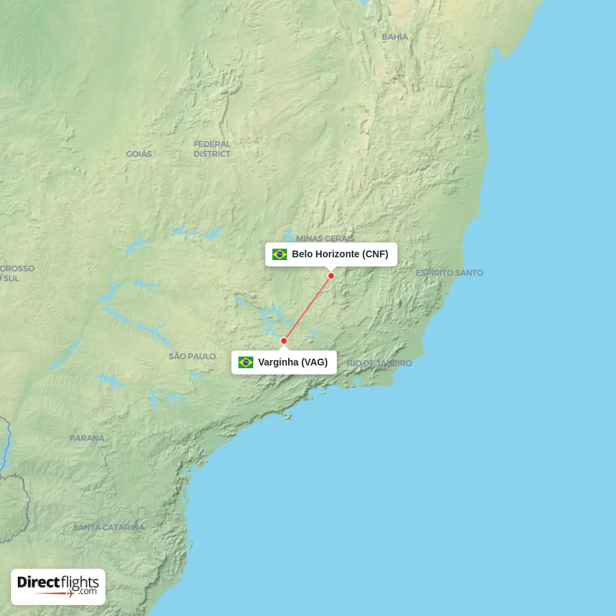 CNF - VAG route map