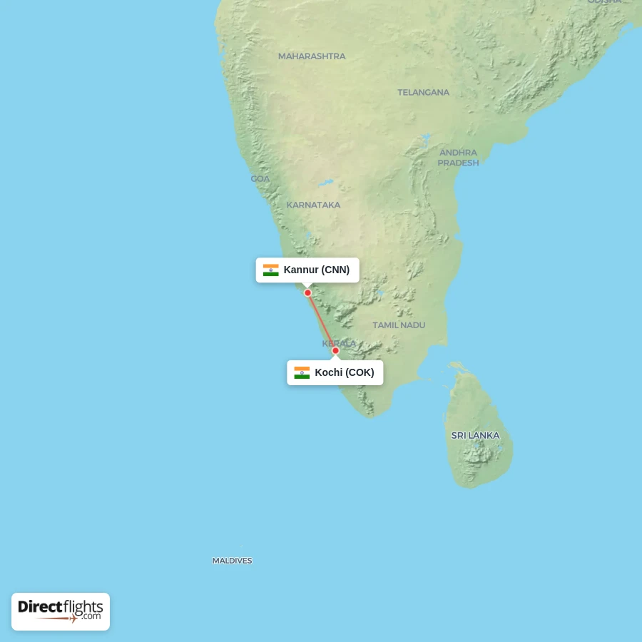 CNN - COK route map