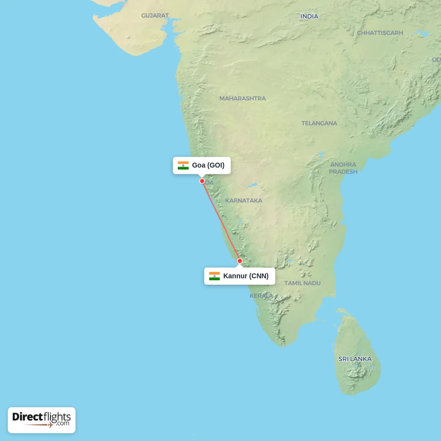 CNN - GOI route map