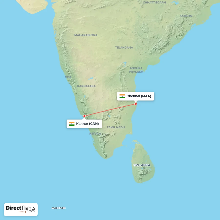 CNN - MAA route map