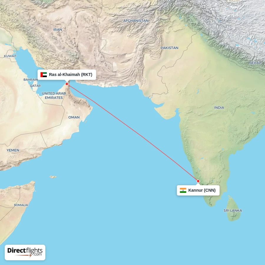 CNN - RKT route map