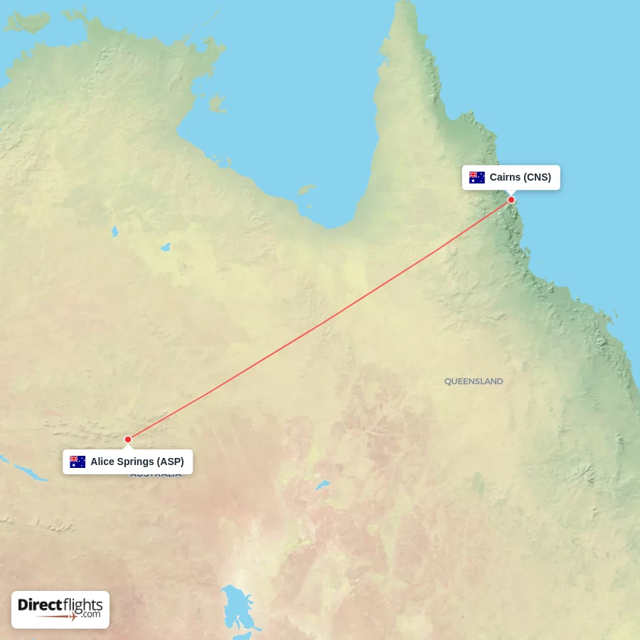 CNS - ASP route map