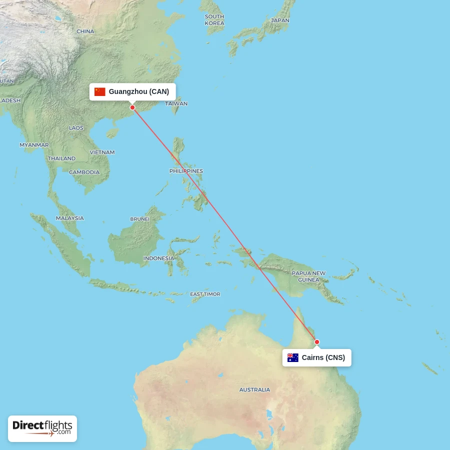 CNS - CAN route map