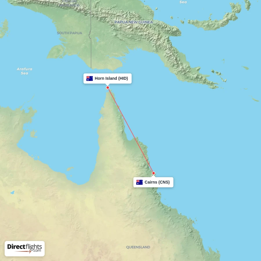 CNS - HID route map