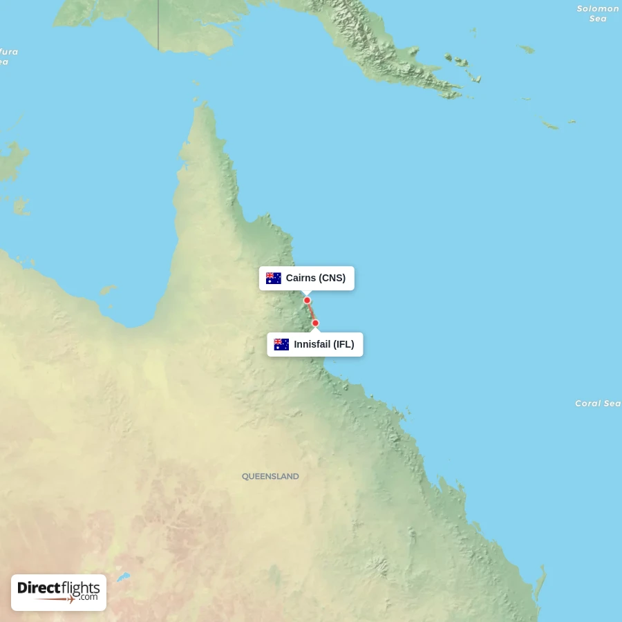 CNS - IFL route map
