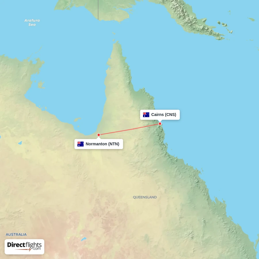CNS - NTN route map