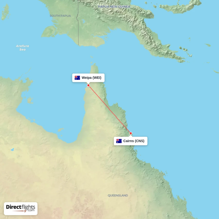 CNS - WEI route map