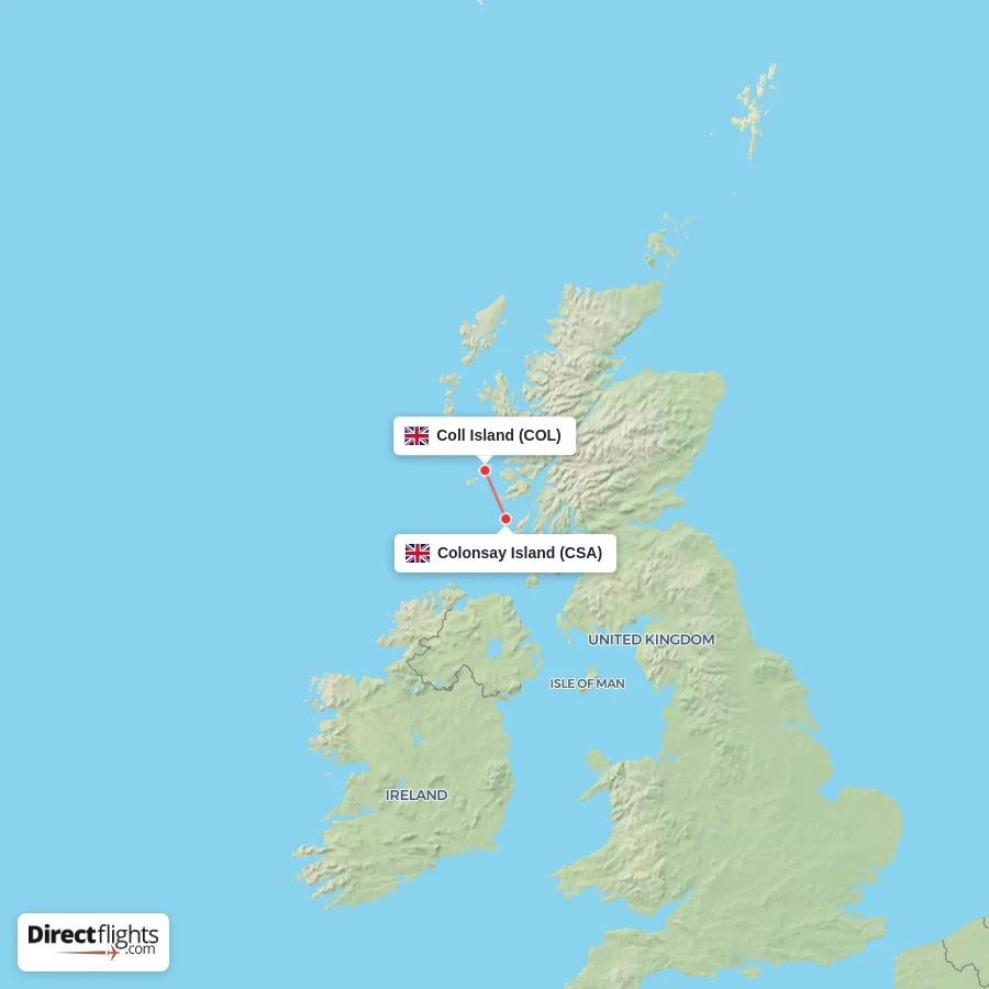 COL - CSA route map
