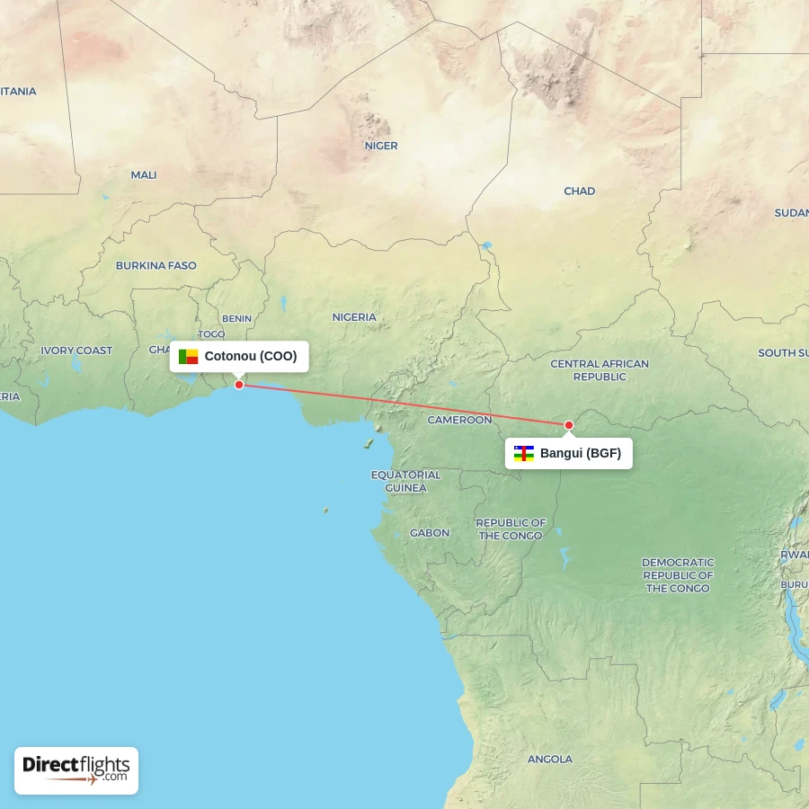 COO - BGF route map