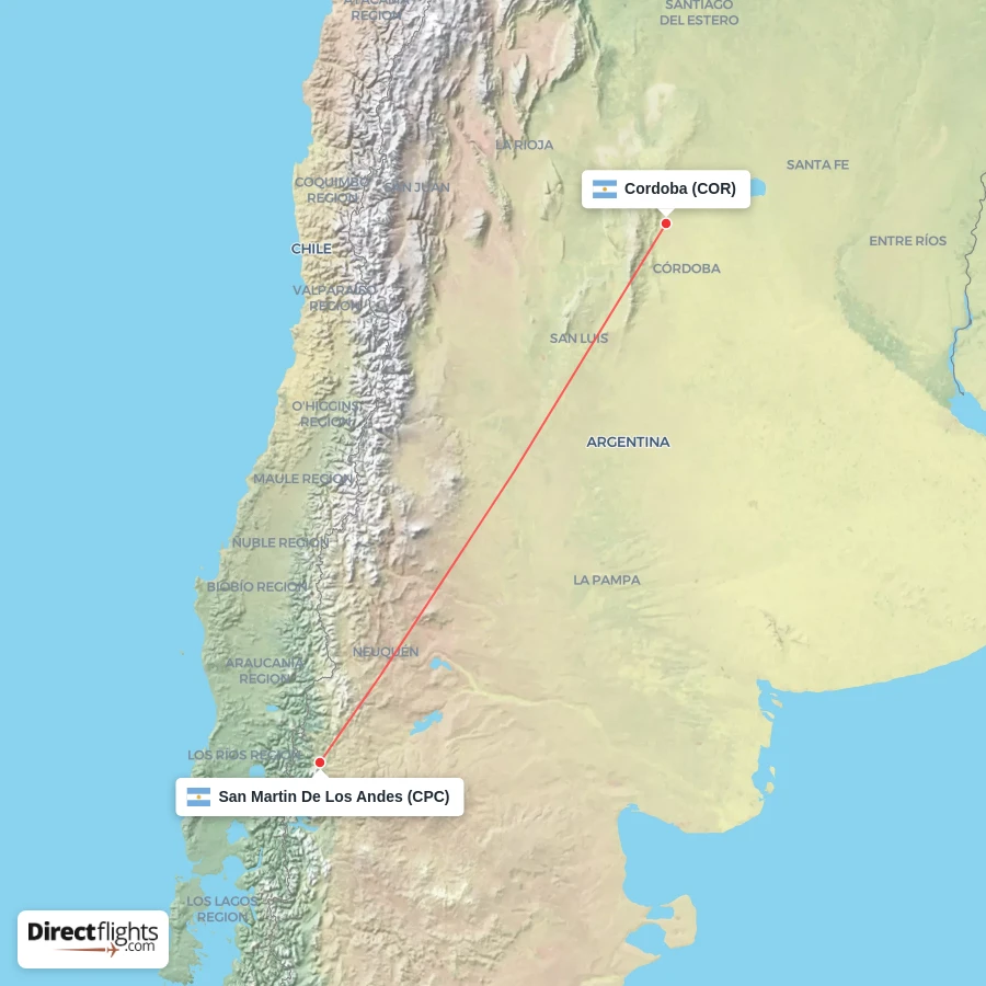 COR - CPC route map