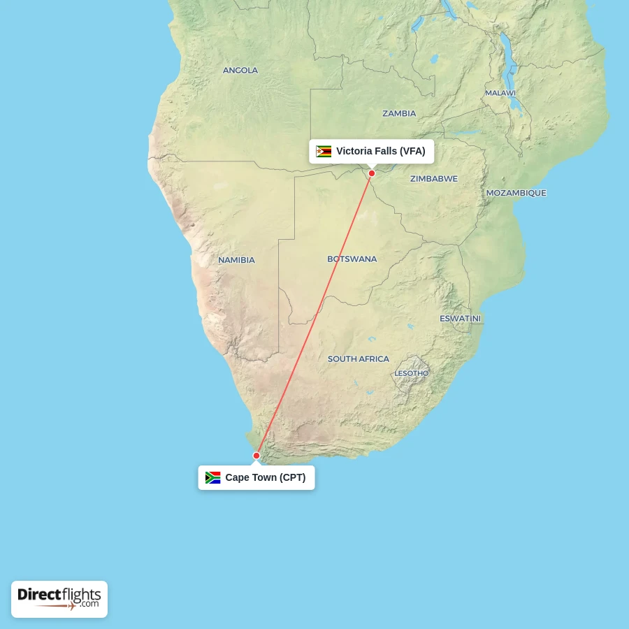 CPT - VFA route map