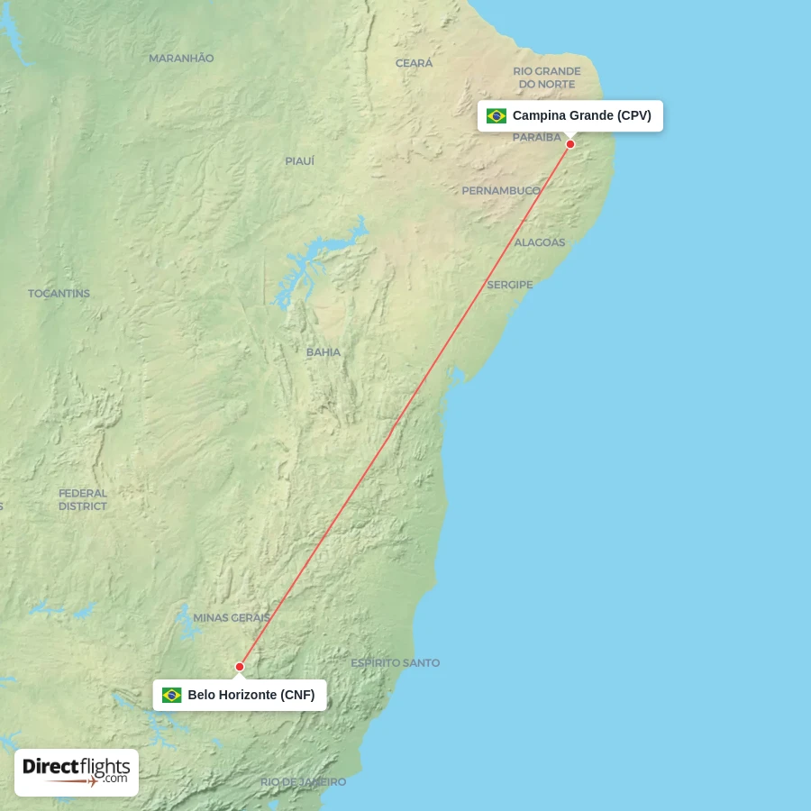 CPV - CNF route map