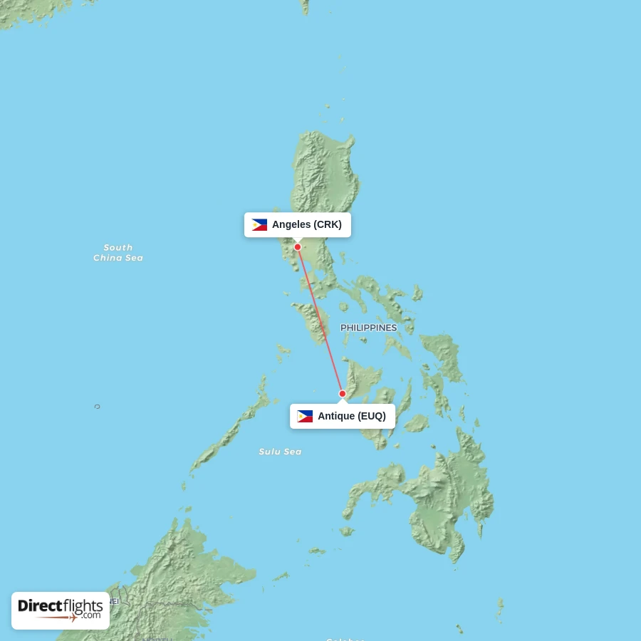 CRK - EUQ route map