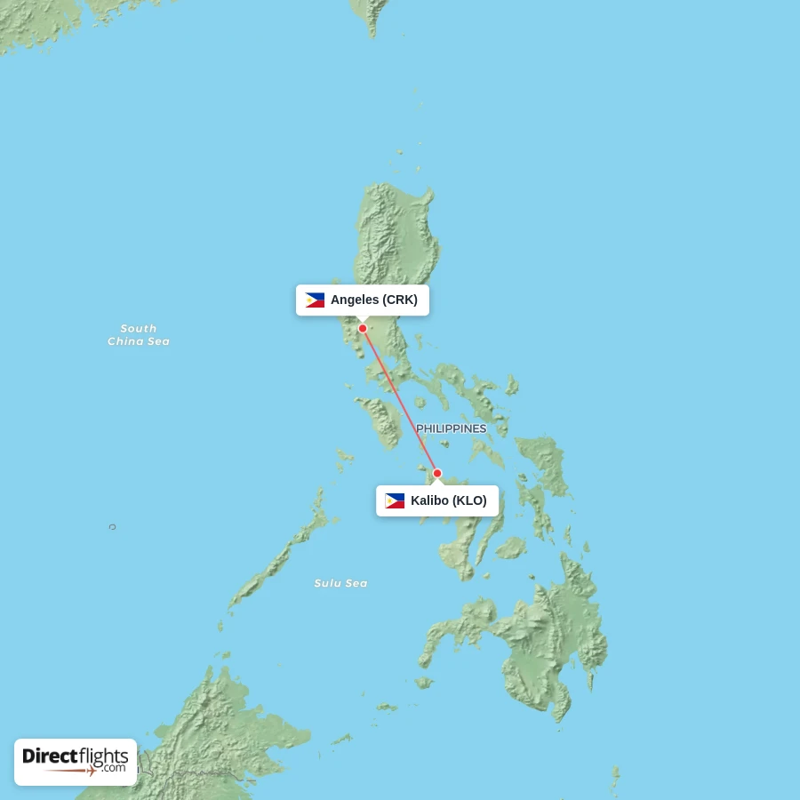 CRK - KLO route map