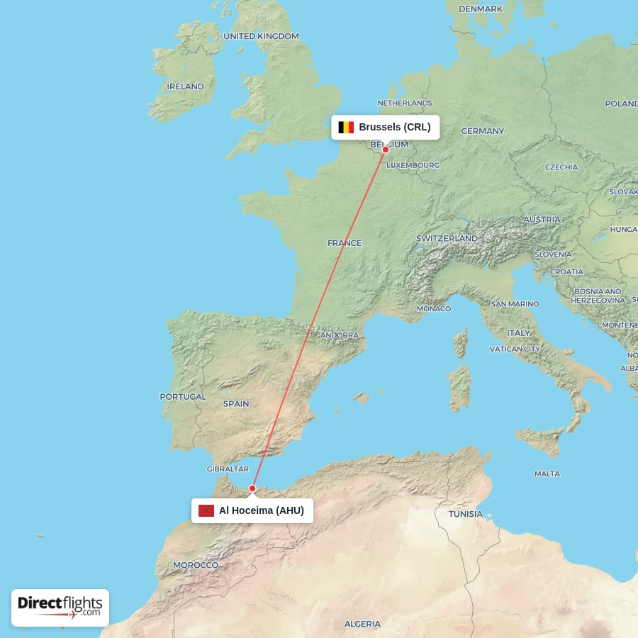 CRL - AHU route map