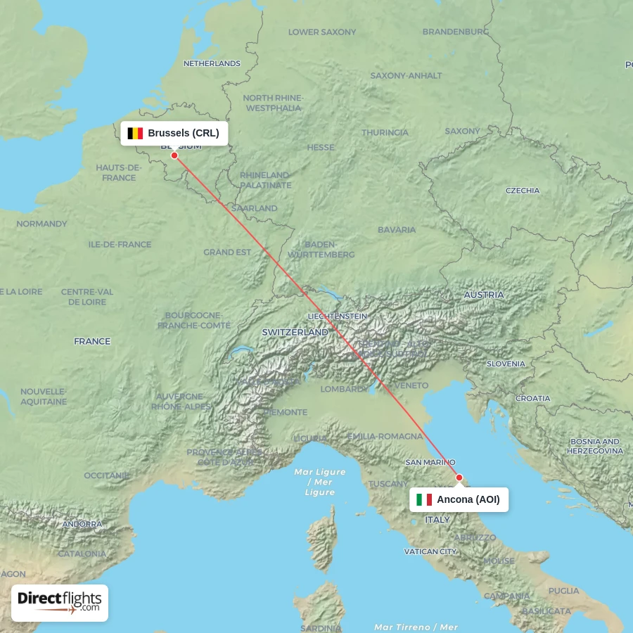 CRL - AOI route map