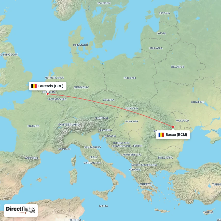CRL - BCM route map