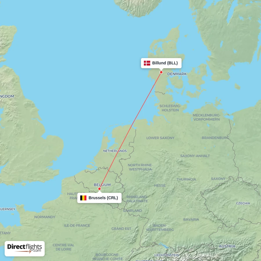 CRL - BLL route map