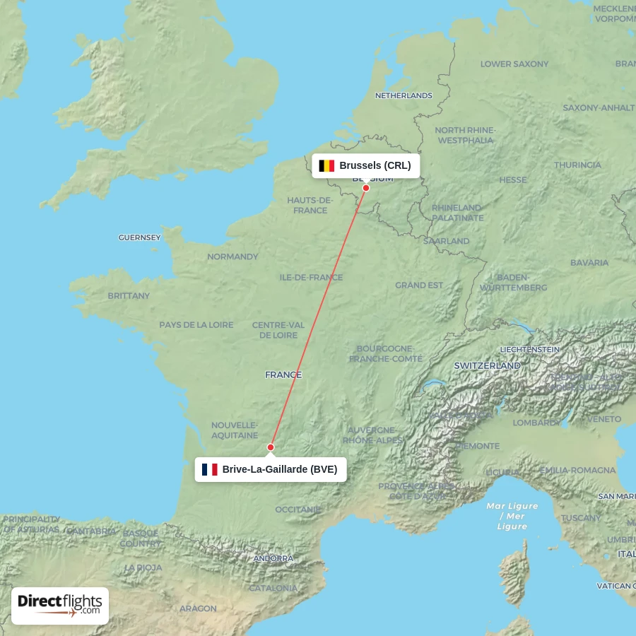 CRL - BVE route map