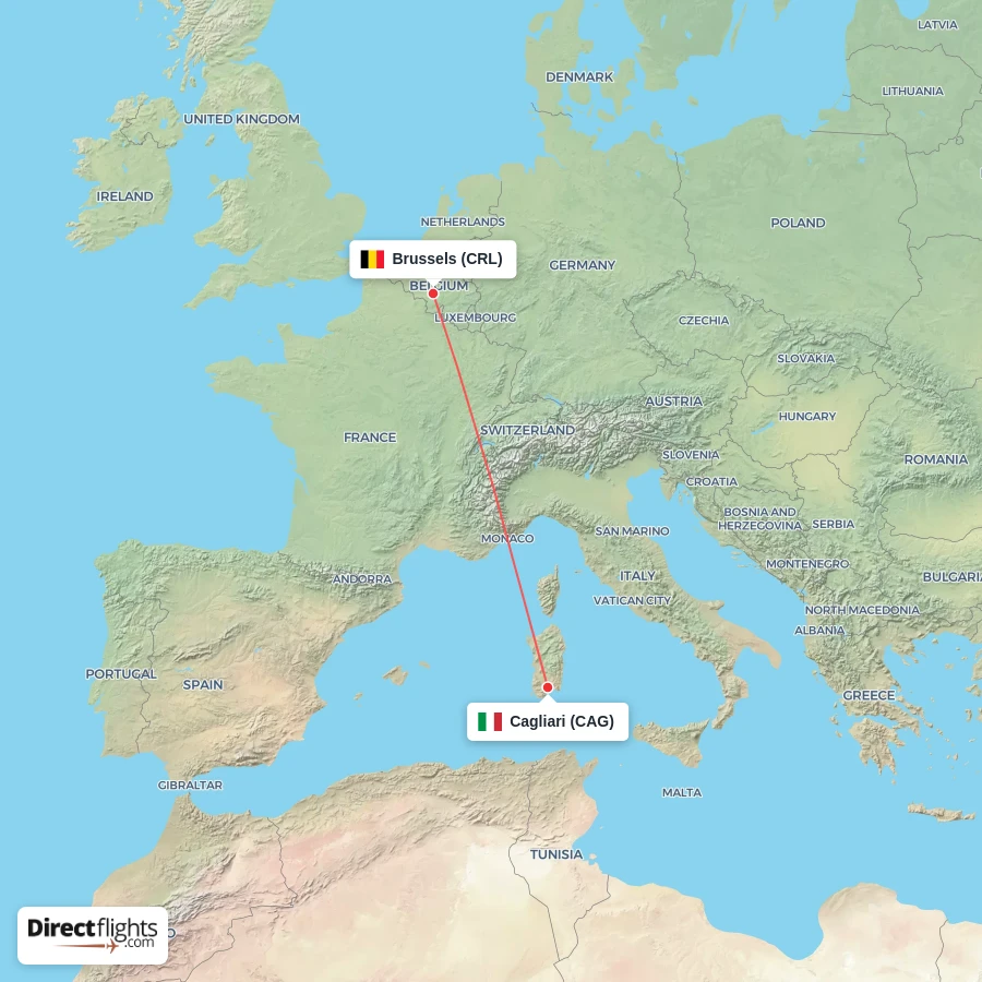 CRL - CAG route map