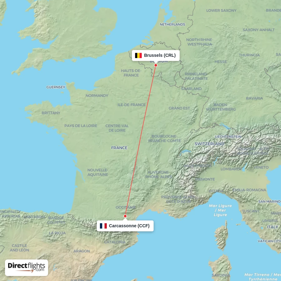 CRL - CCF route map