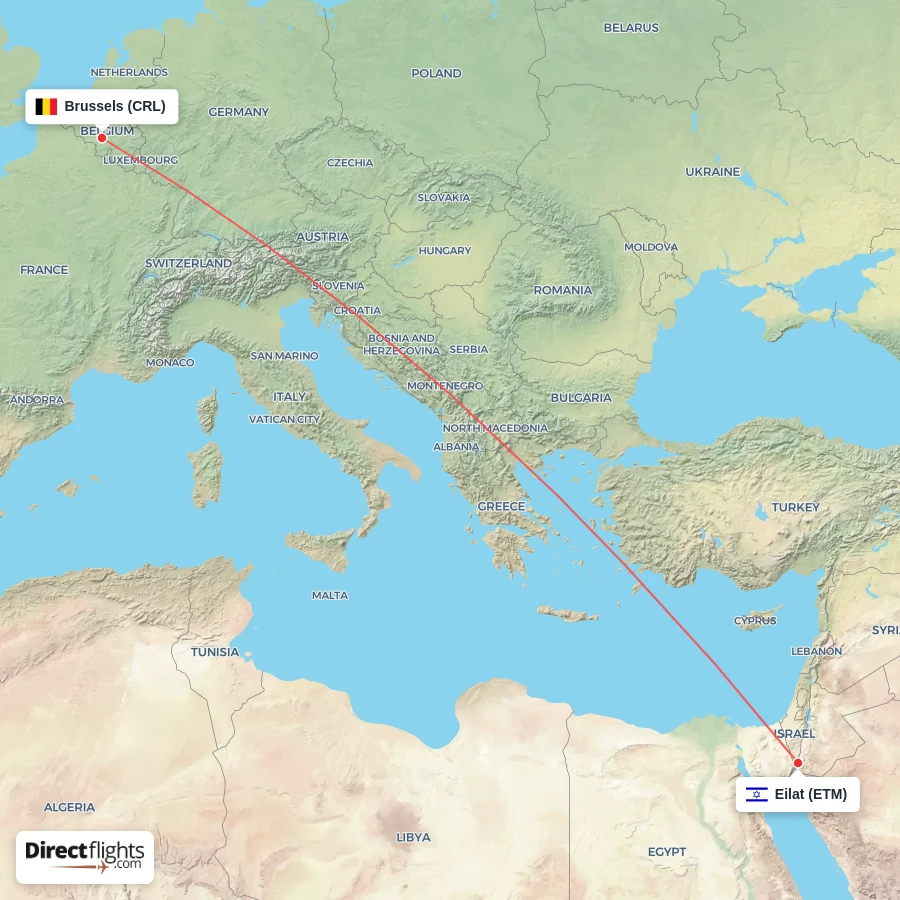CRL - ETM route map