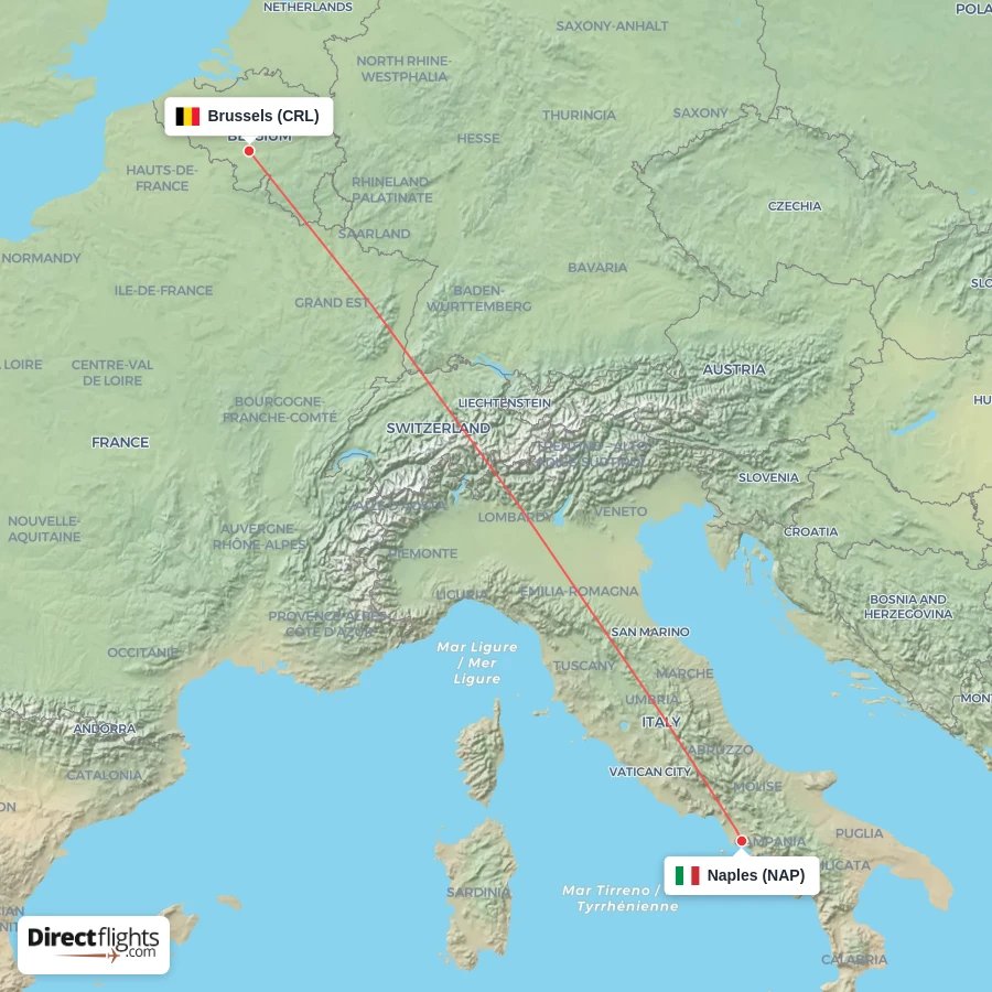 CRL - NAP route map