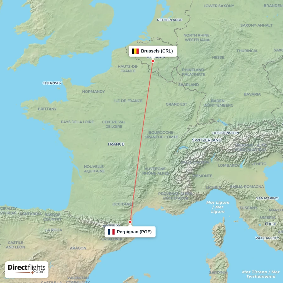 CRL - PGF route map