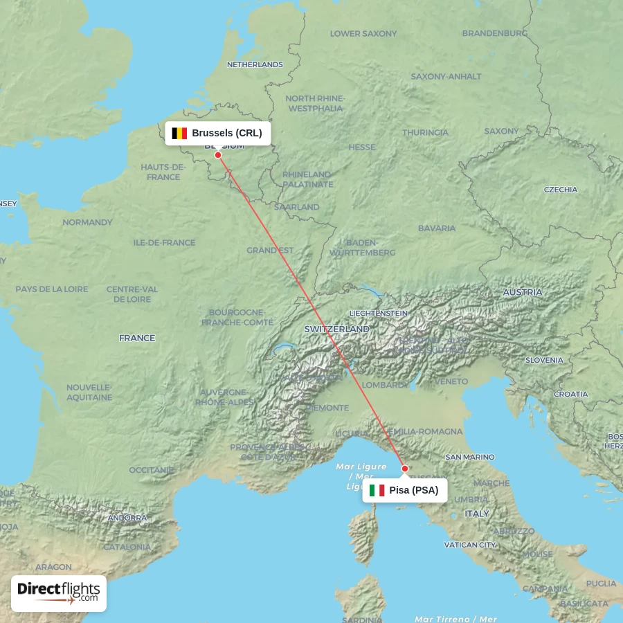 CRL - PSA route map